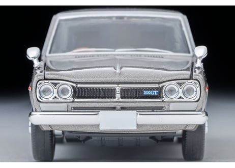 トミーテック 1/64 TLV-N357a 日産 スカイライン ハードトップ 2000GT（銀）71年式