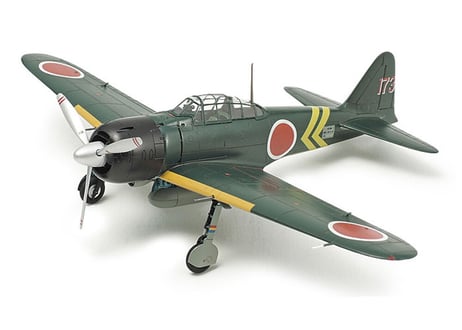 タミヤ 1/72 ウォーバードコレクション No.85 三菱 零式艦上戦闘機二二型/二二型甲