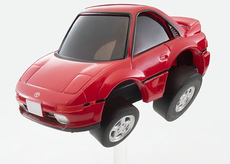 トミーテック チョロQS-13a トヨタ MR2（赤）
