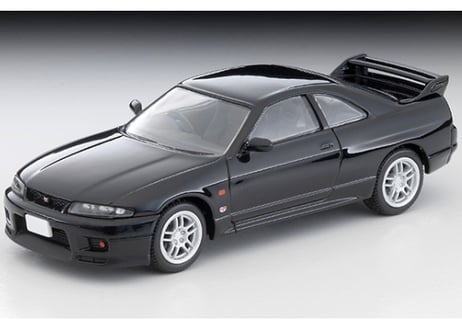 トミーテック 1/64 TLV-N308d 日産 スカイライン GT-R V-spec（黒）95年式