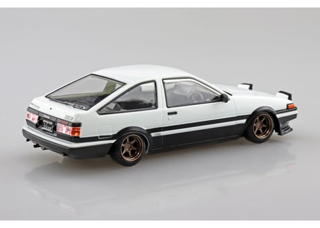 アオシマ 1/32 楽プラ スナップキット No.11CU-WB トヨタ スプリンタートレノ カスタム(ハイテックツートン)