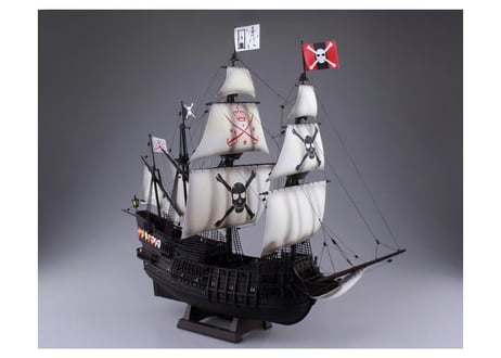 アオシマ 大型帆船 No.12 1/100 海賊船