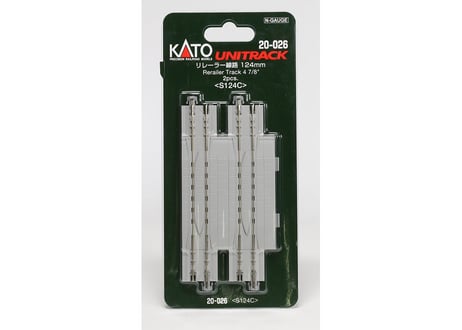 KATO 20-026 リレーラー線路 124mm(2本入)