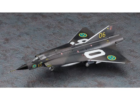 ハセガワ 1/72 航空機 E48 J35F ドラケン