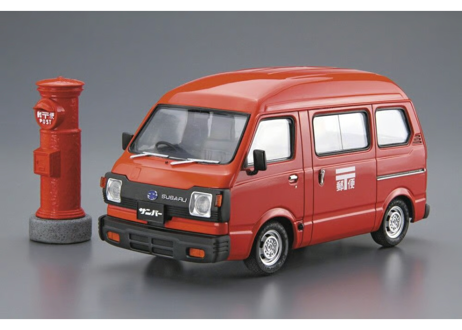 アオシマ 1/24 ザ・モデルカー SP スバル K88 サンバー