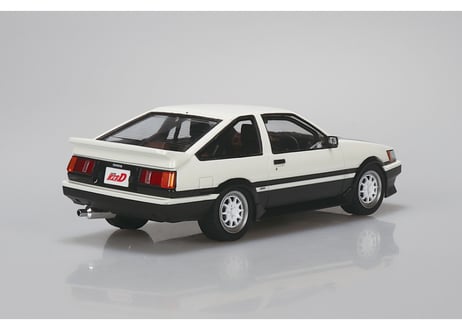 アオシマ 1/24 頭文字D No.21 秋山渉 AE86レビン 第25巻仕様