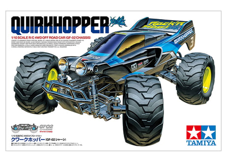 タミヤ 電動RCカー No.756 1/10RC クワークホッパー (GF-02シャーシ)(組立キット)【代引・クレカ不可】