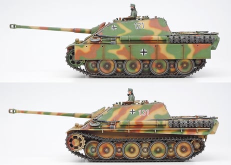 タミヤ 1/35 MM No.203 ドイツ駆逐戦車 ヤークトパンサー（後期型）