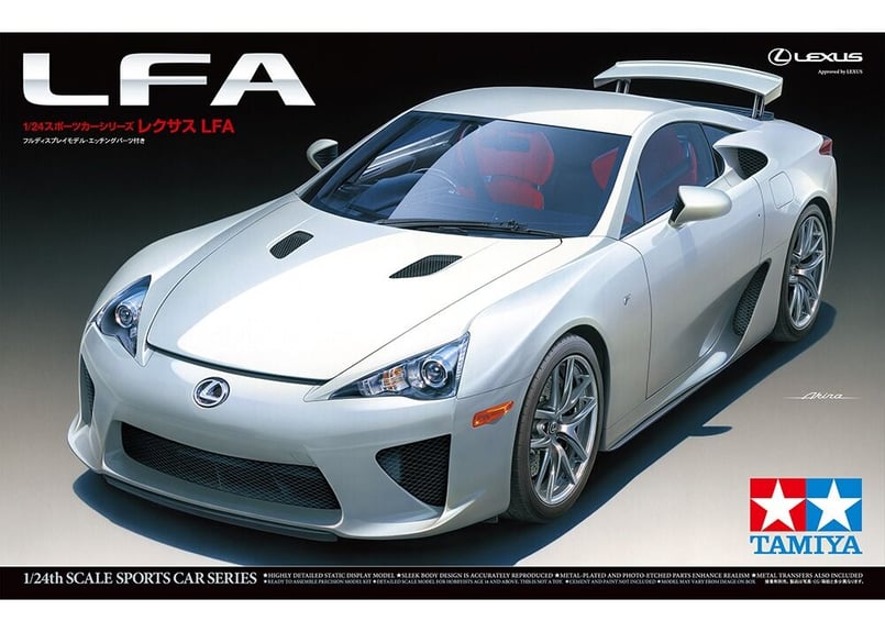 タミヤ 1/24 スポーツカー No.319 レクサス LFA | ウエサカ模型店