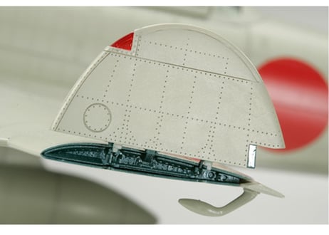 タミヤ 1/32 エアークラフト No.17 三菱 海軍零式艦上戦闘機二一型
