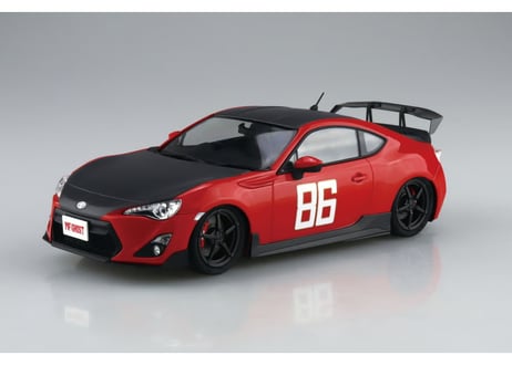 アオシマ  1/24 MFゴースト No.4 片桐 夏向 ZN6 TOYOTA86 第14巻 シーサイドダブルレーン仕様