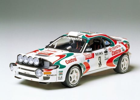 タミヤ 1/24 スポーツカー No.125 カストロール セリカ（'93モンテカルロラリー優勝車）