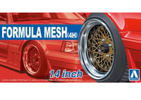 アオシマ 1/24 ザ･チューンドパーツ No.32 フォーミュラメッシュ(4H) 14インチ