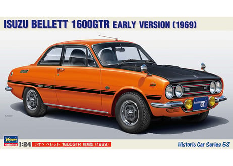 ハセガワ HC-58 1/24 いすゞ ベレット 1600GTR 前期型（1969）