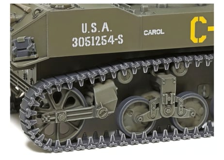 タミヤ 1/48 MM No.106 アメリカ軽戦車 M5A1 スチュアート