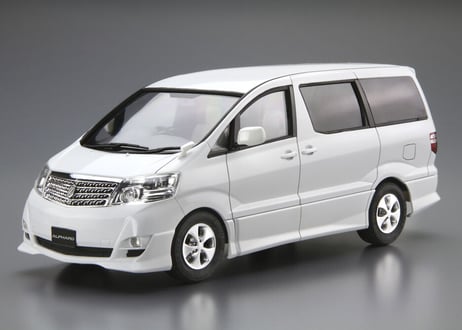 アオシマ 1/24 ザ･モデルカー No.113 トヨタ NH10W アルファードG/V MS/AS '05