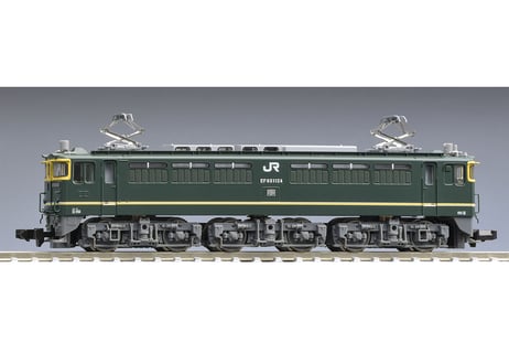 TOMIX 7175 JR EF65-1000形電気機関車(1124号機・トワイライト色・グレー台車)
