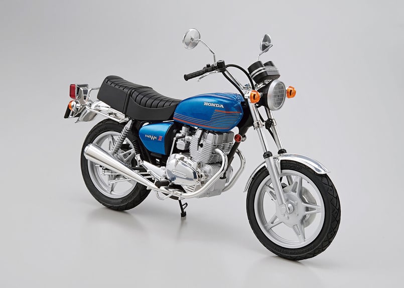 アオシマ 1/12 ザ・バイク No.15 ホンダ CB400T HAWK-II '77 |