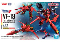 バンダイ HG 1/100 VF-19改 ファイヤーバルキリー サウンドブースター装備