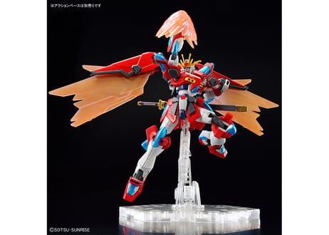 バンダイ HG 1/144 神バーニングガンダム（ガンダムビルドメタバース4）