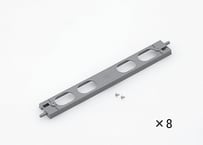 TOMIX 3090 ワイドレール用単線橋脚ベースS140(8本入)