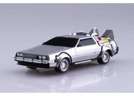 アオシマ バック・トゥ・ザ・フューチャー No.12 1/43 プルバック バック・トゥ・ザ・フューチャー PartⅡ タイムマシン