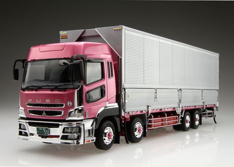 アオシマ 1/32 ヘビーフレイト No.14 三菱ふそう '10 スーパーグレートFS ハイウイング