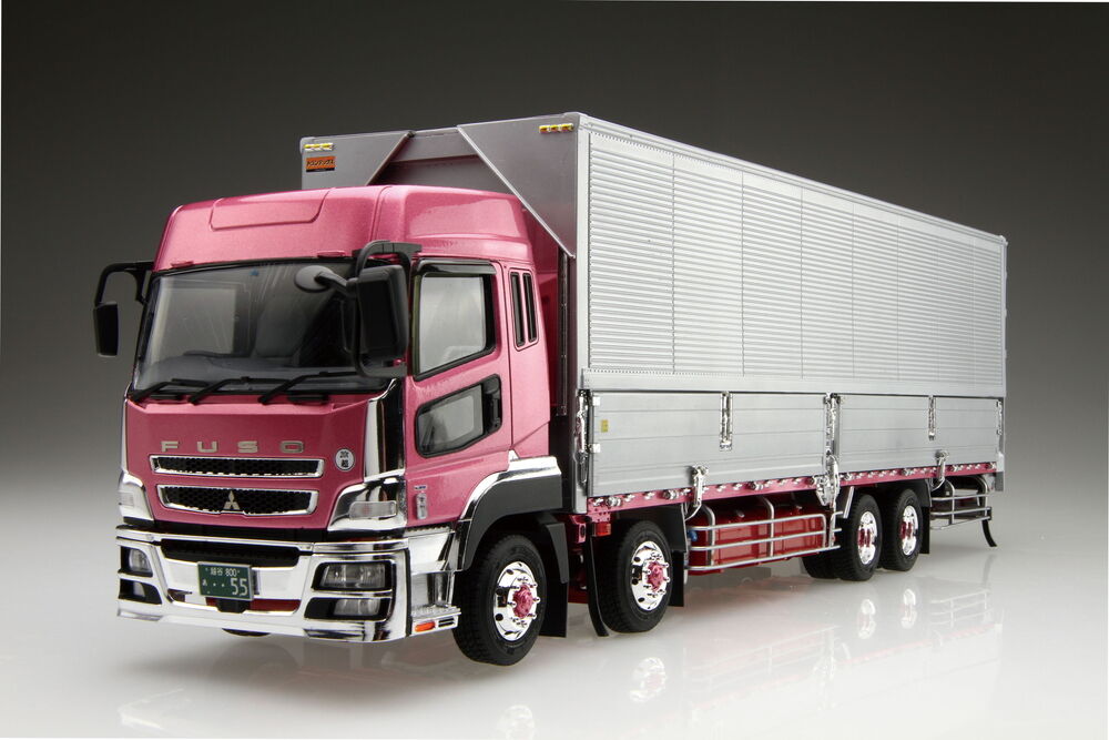 アオシマ　ヘビーフレイト ふそうスーパーグレート　4軸ウイング アオシマ 1/32 ヘビーフレイト No.14 三菱ふそう '10 スーパーグレート