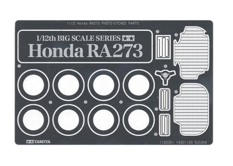 タミヤ 1/12 ビッグスケール No.32 Honda RA273 （エッチングパーツ付）