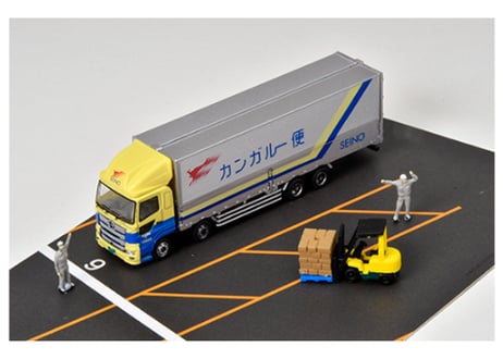 トミーテック ザ・トラックコレクション 物流現場ウィングバンセットH 西濃運輸