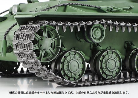タミヤ 1/35 MM No.375 ソビエト重戦車 KV-2