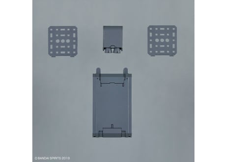バンダイ 30MM 1/144 オプションパーツセット8(マルチバックパック)(W-17)