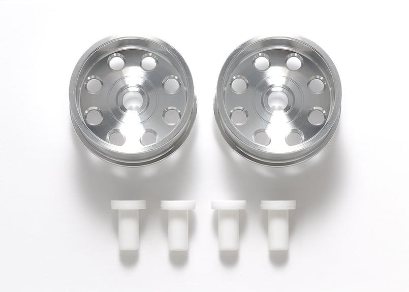 タミヤ ミニ四駆パーツ 95538 HG 大径ナローアルミホイールII (2本