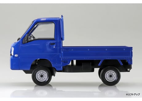 アオシマ 1/32 楽プラ スナップキット No.05-WB スバル サンバー トラック(WRブルーリミテッド)