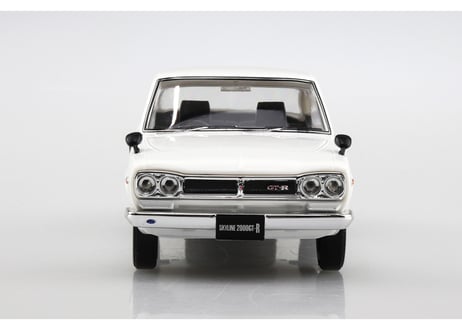 アオシマ 1/32 楽プラ スナップキット No.16-WH ニッサン C10 スカイライン 2000GT-R(ホワイト)
