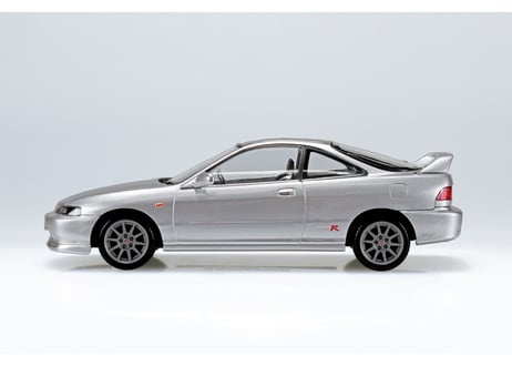 アオシマ 1/32 楽プラ スナップキット No.22-VS ホンダ DC2インテグラ タイプR(ボーグシルバーメタリック)