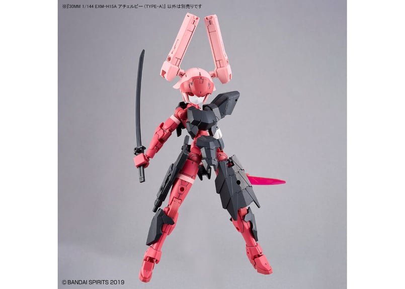 30MM 1/144 アチェルビー TYPE-A・B・C・D・E　5点セット バンダイ 30MM 1/144 EXM-H15A アチェルビー (TYPE-A)(30MM-5
