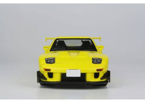 プラッツ MN10 1/32 オートモービルキット マツダ RX-7（FD3S）カスタム コンペティションイエローマイカ