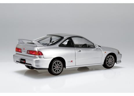 アオシマ 1/32 楽プラ スナップキット No.22-VS ホンダ DC2インテグラ タイプR(ボーグシルバーメタリック)