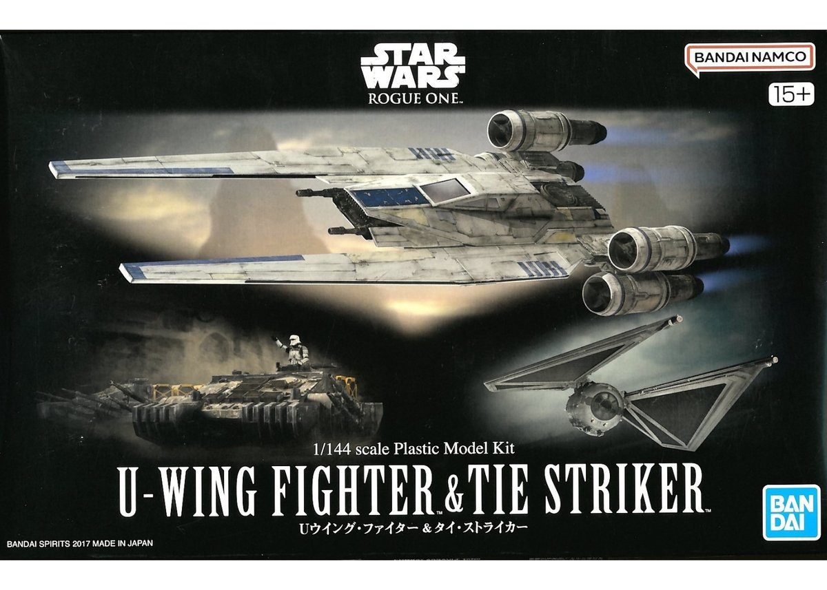 バンダイ STAR WARS 1/144 Uウイング・ファイター&タイ バンダイ STAR WARS 1/144 Uウイング・ファイター&タイ