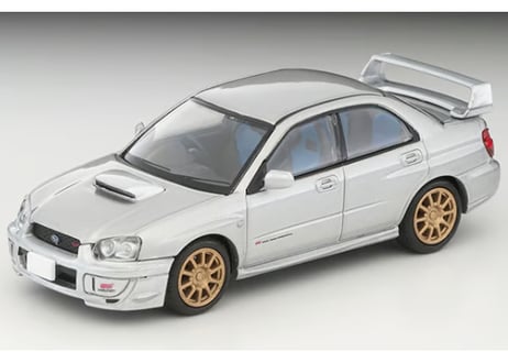 トミーテック 1/64 TLV-N336b スバル インプレッサ WRX STi（銀）2003年式
