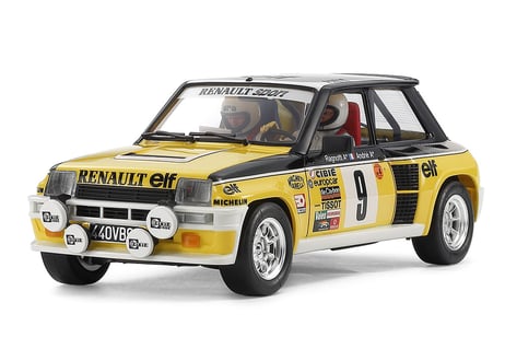 タミヤ 1/24 スポーツカー No.27 ルノー5（サンク）ターボラリー仕様