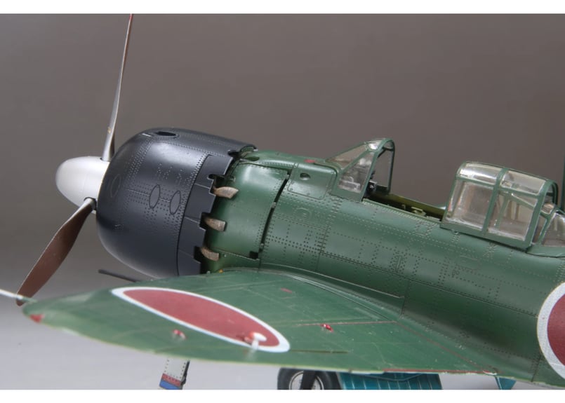 FZ01 FZ02 ファインモールド零戦モデルキット2点セット　三菱&中島 FZ01 FZ02 ファインモールド零戦モデルキット2点セット 三菱