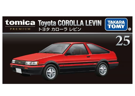 タカラトミー トミカプレミアム25 トヨタ カローラ レビン