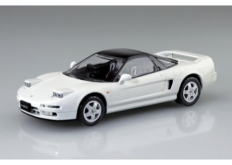 アオシマ 1/32 楽プラ スナップキット No.19-GW ホンダ NA1 NSX (グランプリホワイト)