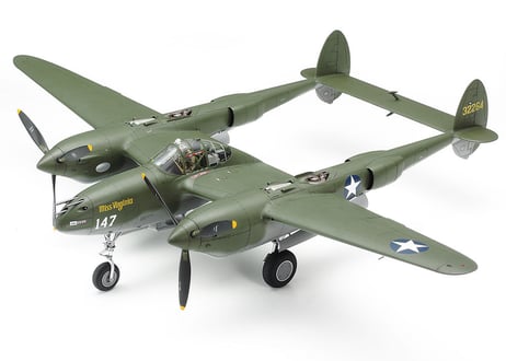 タミヤ 1/48 傑作機 No.120 ロッキード P-38F/G ライトニング