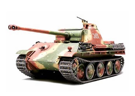 タミヤ 1/48 MM No.20 ドイツV号戦車 パンサーG型