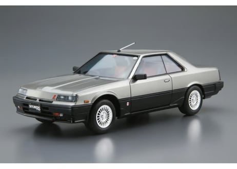 アオシマ 1/24 ザ･モデルカー No.59 ニッサン KDR30 スカイラインHT2000ターボインタークーラーRS・X '84