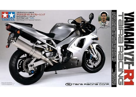 タミヤ 1/12 オートバイ No.74 ヤマハ YZF-R1 タイラレーシング