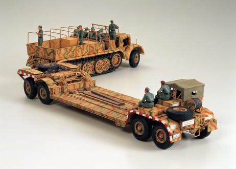 タミヤ 1/35 MM No.246 ドイツ 18トン重ハーフトラック 戦車運搬車